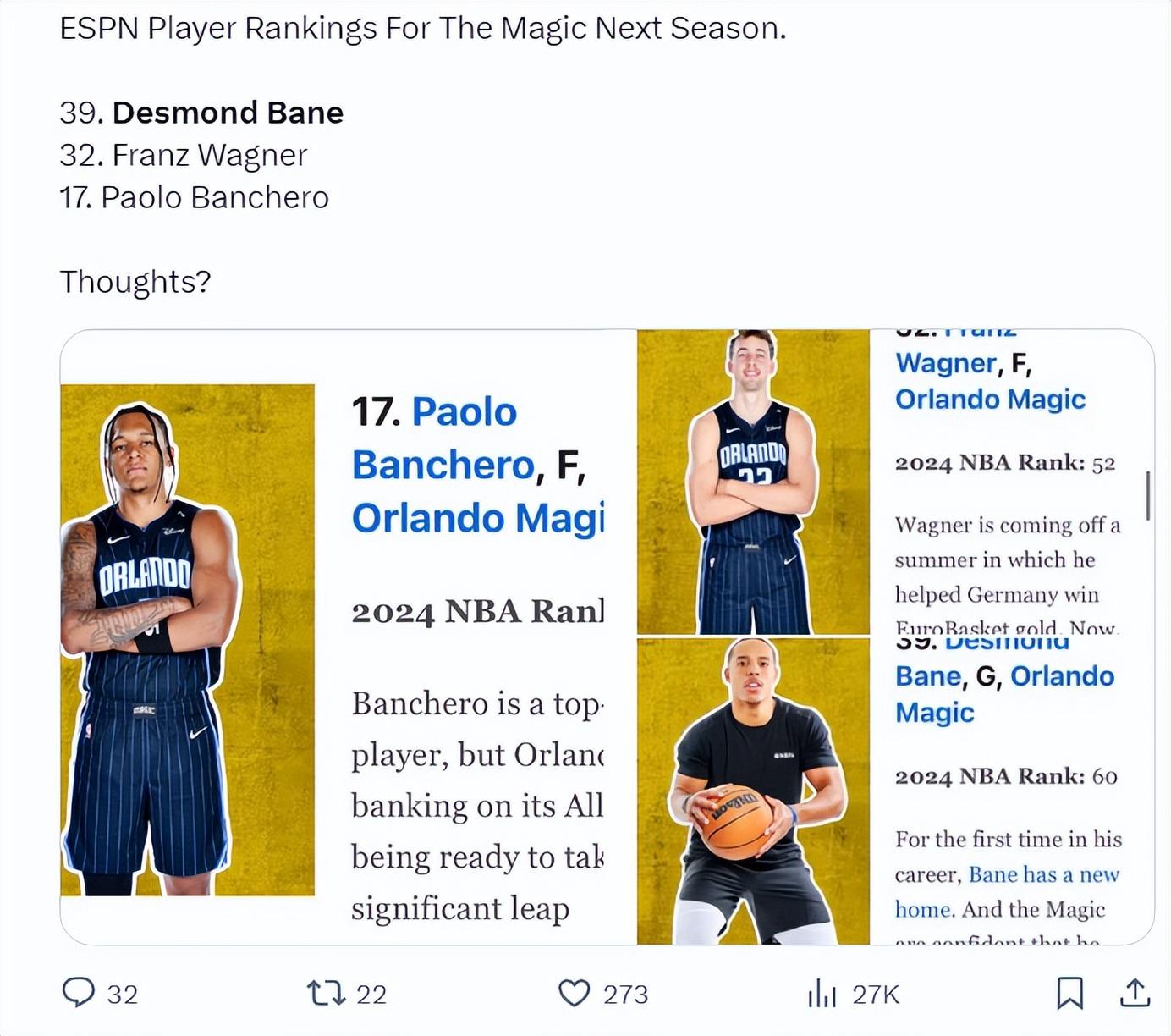 N评选为联, NBA季前, 视为能改变